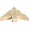 Ekena Millwork Alberta Rough Sawn Timber Gable Bracket, Douglas Fir, 36"W x 21"H x 6"D x 6"F, 14/12 Pitch GBW036X21X0606ALB00RDF - alternate 4
